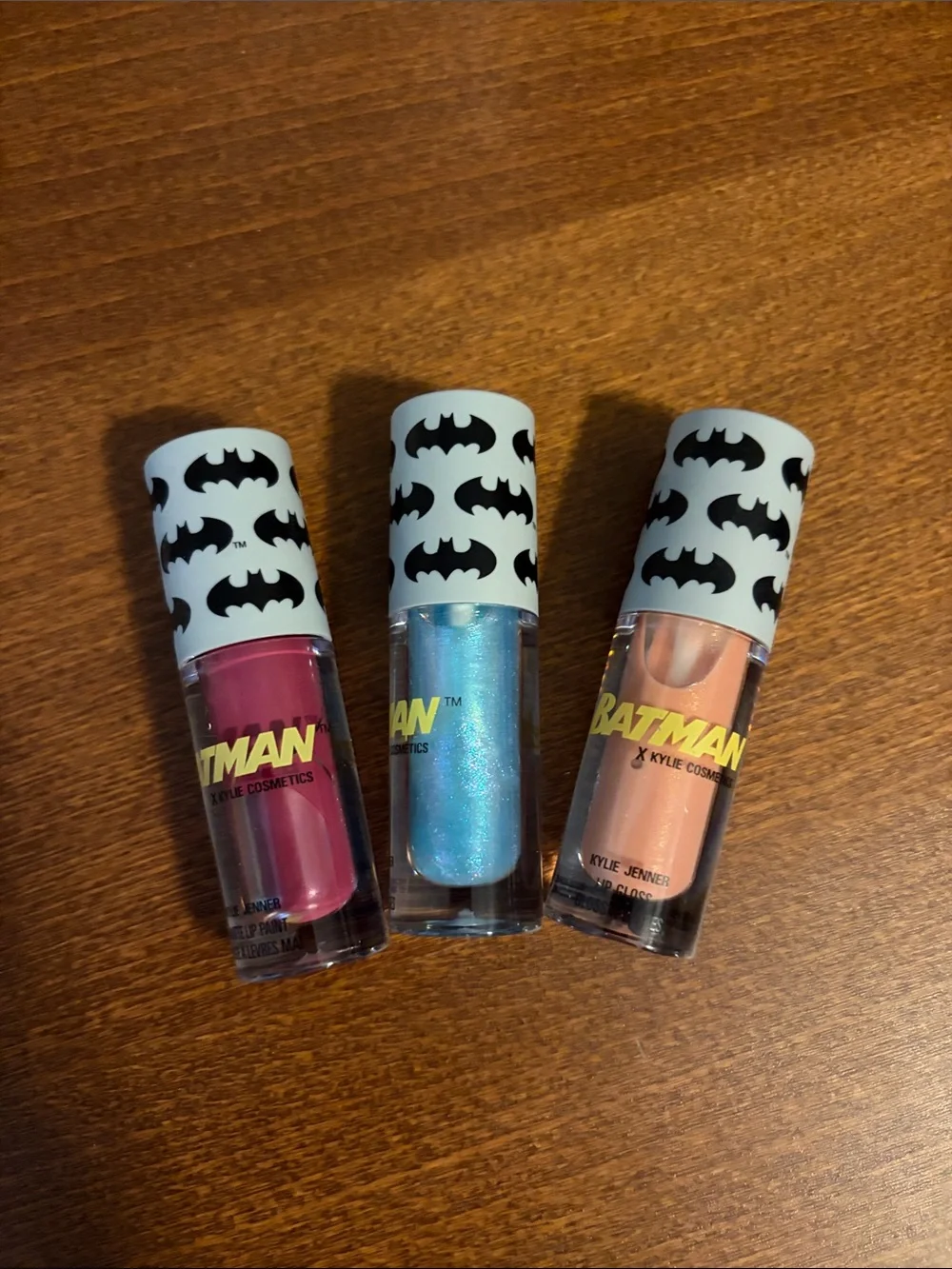 Kylie Cosmetics Batman Mini Eyeliner Set, Eyeshadow and Lip set.